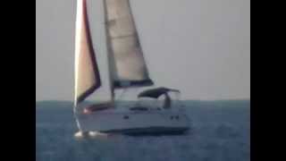 preview picture of video 'Zooming in on a Yacht with a Panasonic SDR-H80'