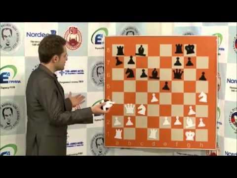 Tal Memorial 2010  Third round  Aronian speaking about his win against Gelfand