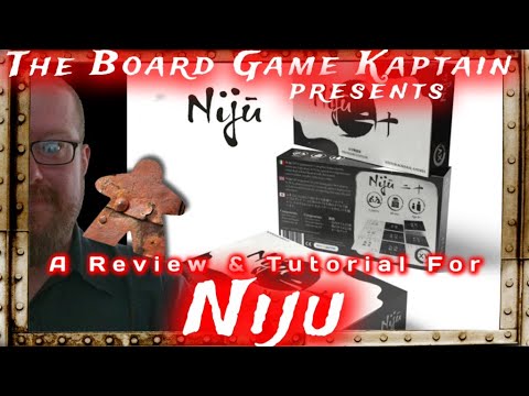 The Board Game Kaptain's review & Tutorial for Niju