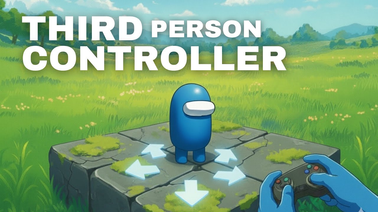 How to Create a Third Person Player Movement in Godot (Mobile Tutorial)