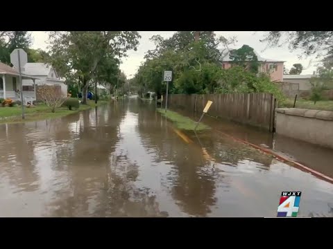 St. Johns County expects another tidal event Thursday night due to Nicole