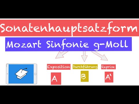 Sonatenhauptsatzform bei Mozart