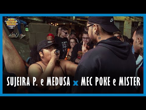 SUJEIRA POETIZADA e MEDUSA x MEC POKE e MISTER - 1ª FASE - 208ª EDIÇÃO - Roda Cultural da Rocinha
