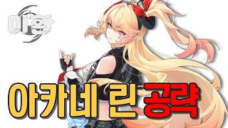 8분 만에 끝내는 아카네 린 완벽 공략