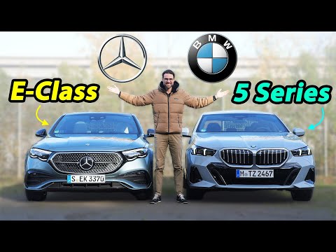 Thumbnail for all-new Mercedes E-Class W214 vs BMW 5 Series G60 comparison REVIEW by BMW 5 Series (G60)