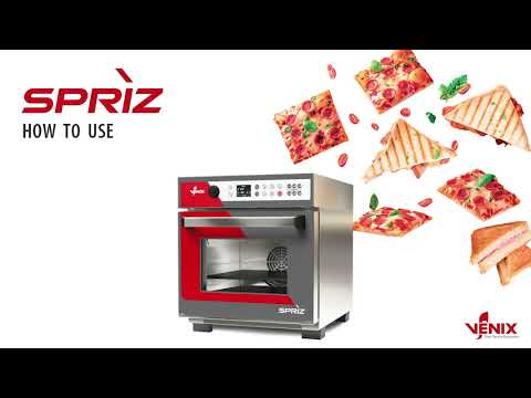 video 2, Four à Convection Haute Vitesse Sprìz avec kit Panini