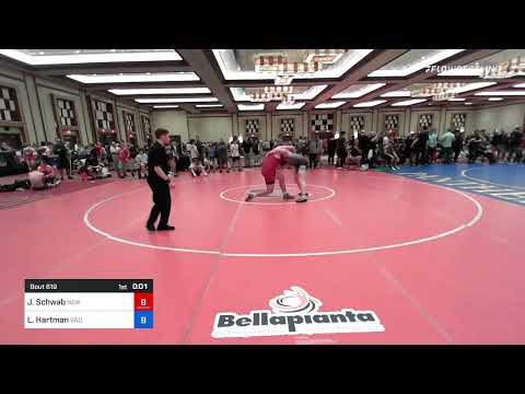 220 Lbs Rr Rnd 2 - Jackson Schwab, New York Vs Landon Hartman, Bad Karma Wrestling Club 5a88