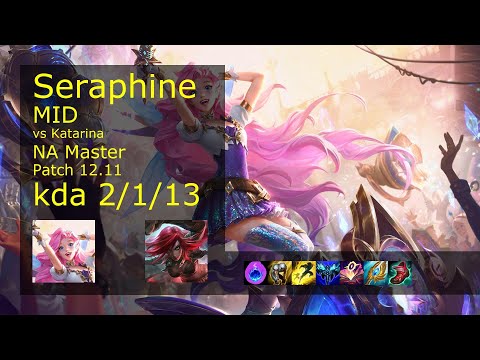 Rank 4 NA Seraphine Mid: Seraphine vs Katarina