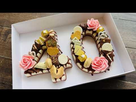 עוגת מספרים 40 - תמונה מהסרטון