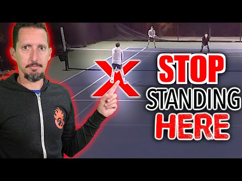 Stop Standing HERE in Doubles! (why you’re losing)