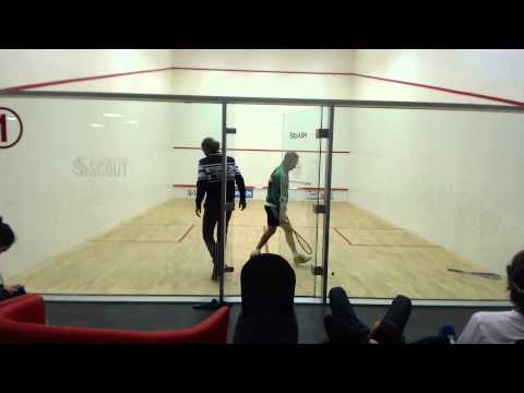 Scout Squash Open: Kornowska - Szymaniak (o 5. miejsce, półfinał)