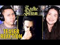 RADHE SHYAM | Prabhas as Vikramaditya | Character Teaser | Pooja Hegde | Radha K Kumar | Reaction!