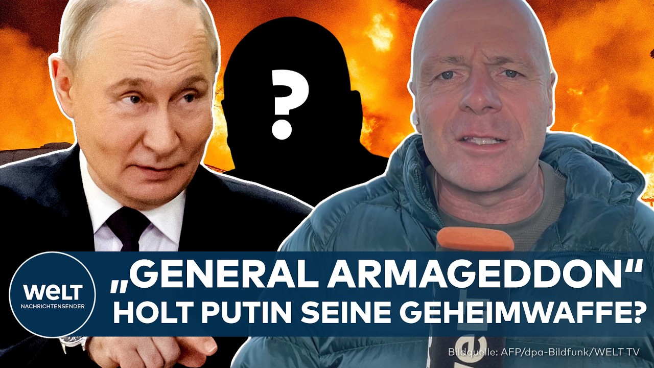 UKRAINE-KRIEG: "General Armageddon" – Holt Putin jetzt seine Geheimwaffe?