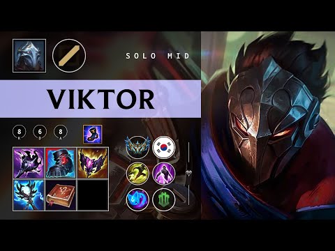 Viktor Mid vs Syndra - KR Challenger Patch 26.01