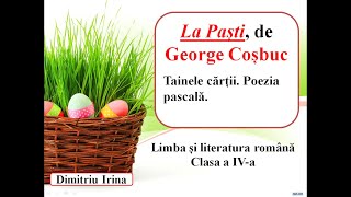 La Paști, de George Coșbuc
