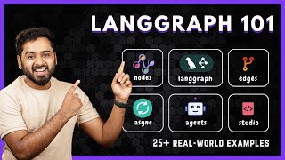 LangGraph Crash Course For Beginners 2025 | Full 8 Hour Course | LangGraph 0.4V LATEST!