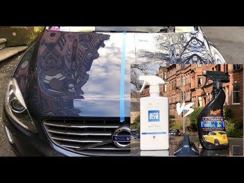 Meguiars Ultimate Quik Wax vs Autoglym Rapid Aqua Wax