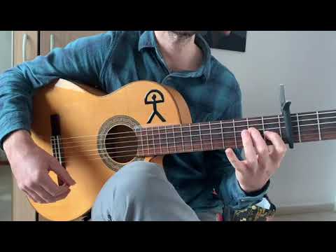 Beginner's Flamenco Guitar Lesson - Soleá Introduction counting in 3/4