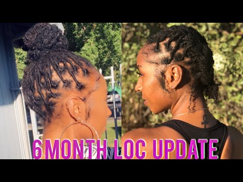 6 Month Loc Journey Update!!!| Locs on Fine Hair |...