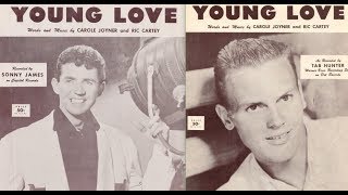 YOUNG LOVE - SONNY JAMES / TAB HUNTER (original) - stereo mixes