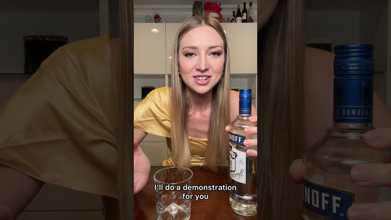 How do Russians drink vodka?