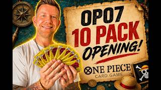 Opening TEN OP07 ONE PIECE packs...was it worth it?!?