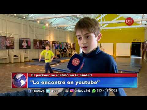 El parkour se instaló en la ciudad