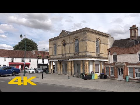 Westbury Walk: Town Centre【4K】