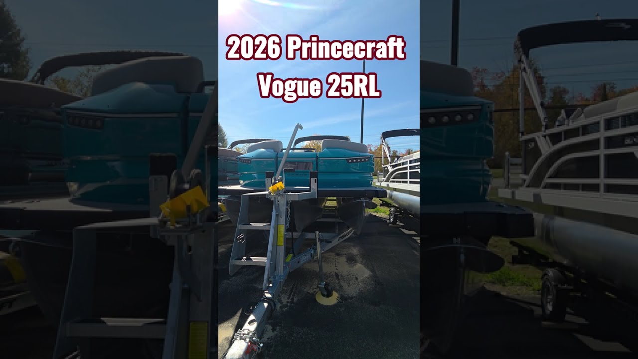 2026 Princecraft Vogue 25 RL PONTOON