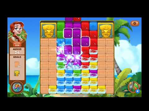 Lost Island Blast Adventure Level 328 NO BOOSTERS - A S GAMING