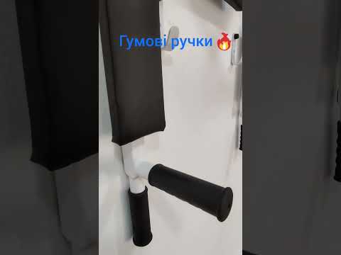 Турник брусья пресс с РЕЗИНОВЫМИ ручками 4в1 от производителя SAB-Building для дома, на стену, домашний - фото 2 - id-p1992554009