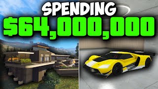I Spent $64 Million On the NEW Mansions DLC in GTA Online | GTA Online A Safehouse in the Hills DLC