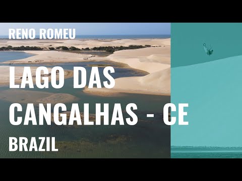 Kitesurf in Lago das Cangalhas, Camocim