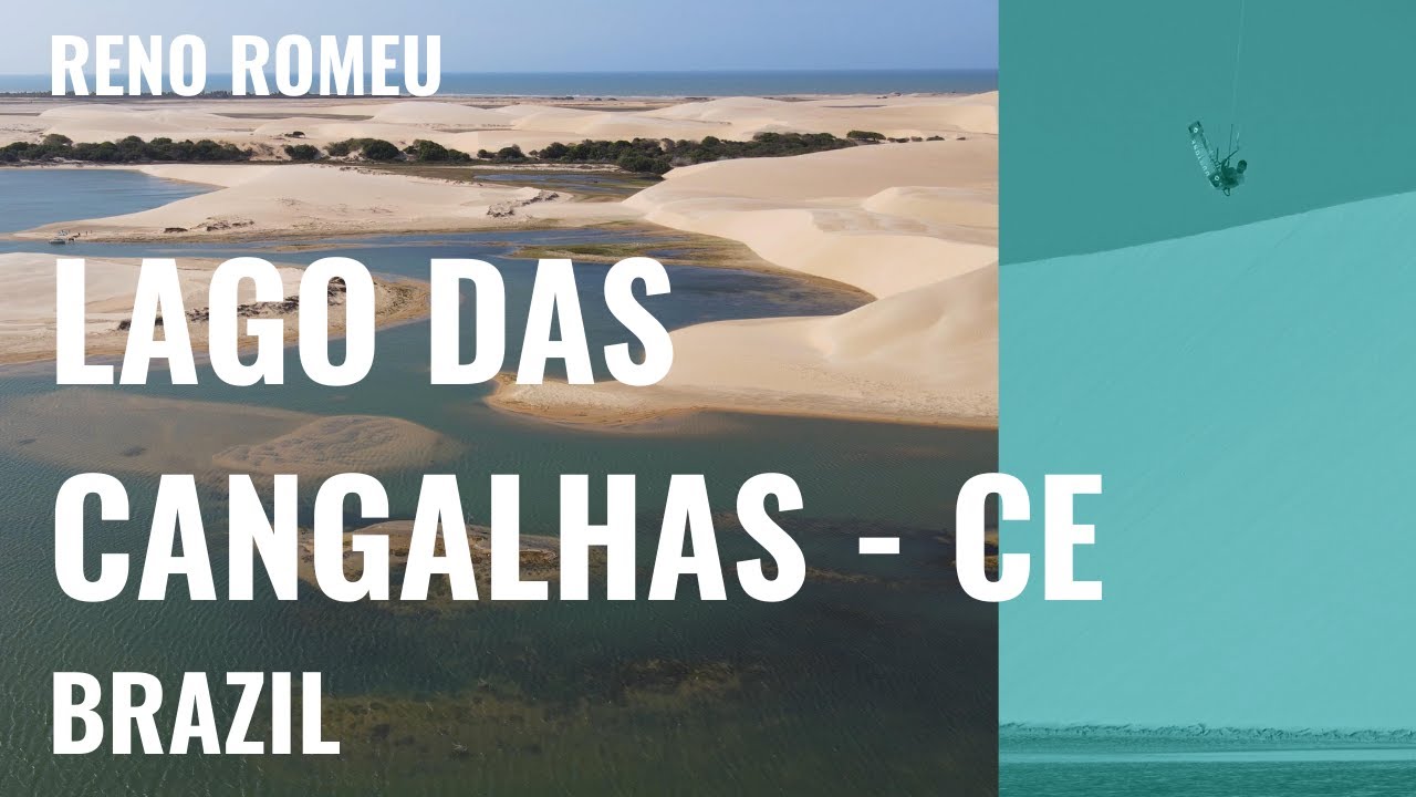 Kitesurf in Lago das Cangalhas, Camocim