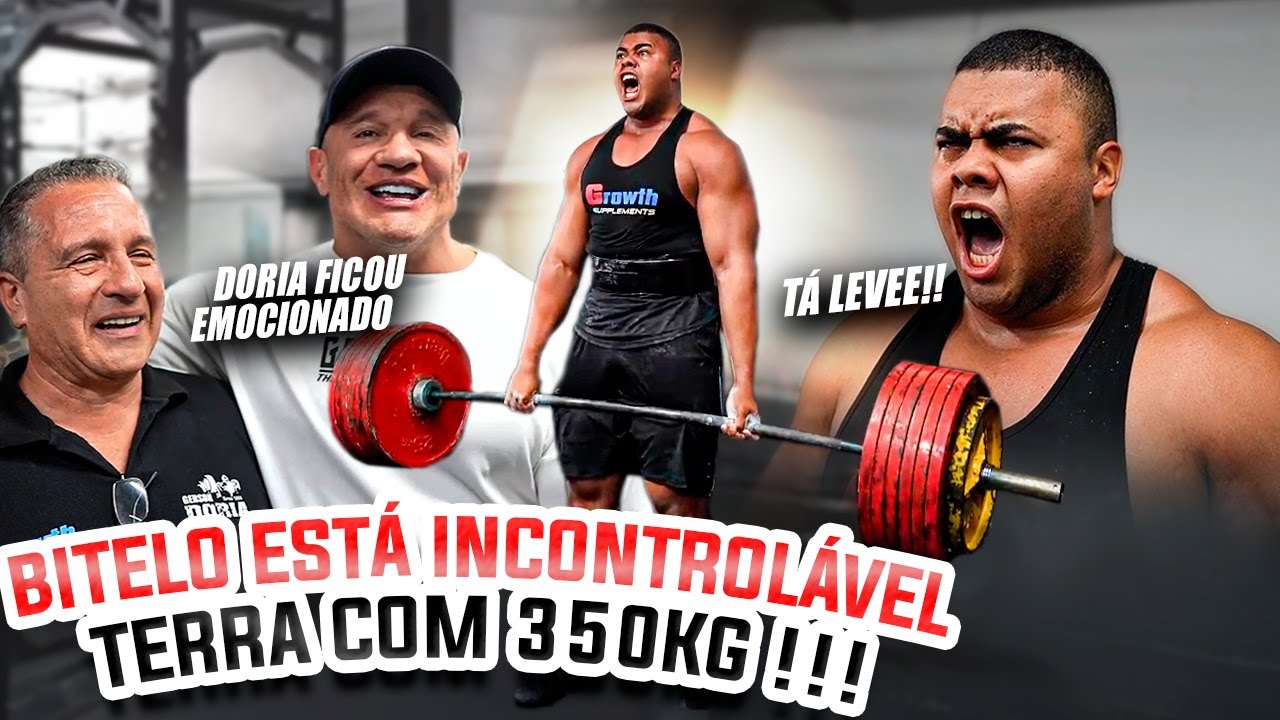BITELO SUPEROU SEU LIMITE COM CARGA MÁXIMA NO TERRA DE 350KG COM GIGA E DORIA