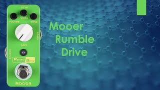 Video thumbnail for Demo of the Mooer Rumble Drive by Chris Benton