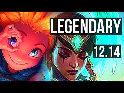 ZOE vs KARMA (MID) | 14/0/4, Legendary, 6 solo kills, 400+ games, 900K mastery | EUW Master | 12.14
