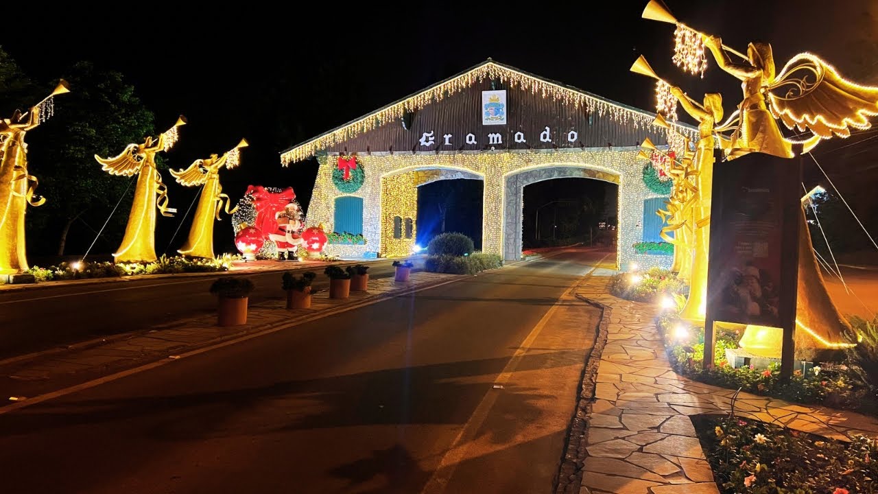 GRAMADO HOJE VEJA COMO ESTÁ LINDA A CIDADE DO NATAL LUZ!