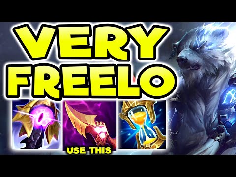 VOLIBEAR TOP IS BEYOND BROKEN THIS PATCH (VERY HIGH WINRATE) - S12 Volibear TOP Gameplay Guide