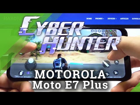 Cyber Hunter Performance Test on MOTOROLA Moto E7 Plus - Gameplay - Snapdragon 460 FPS Check