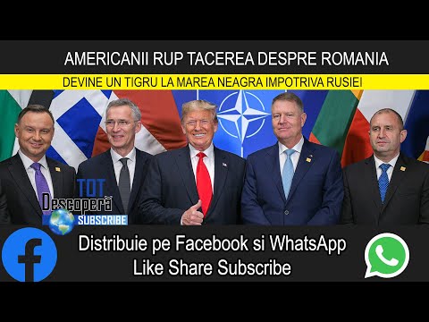 AMERICANII RUP TACEREA DESPRE ROMANIA CARE DEVINE UN TIGRU LA MAREA NEAGRA IMPOTRIVA RUSIEI