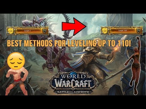 WoW 1-110 Leveling full guide (BFA Prepatch)
