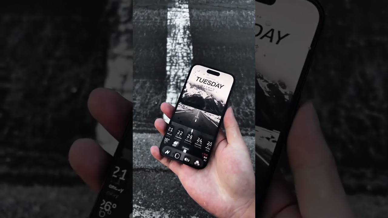 Wanhe Qianyan·iphone·Depth of Field Wallpaper + Minimalist Mobile Desktop
