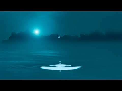 water Droplet Bouncing on ...... Water , By @relaxingdeepnoise