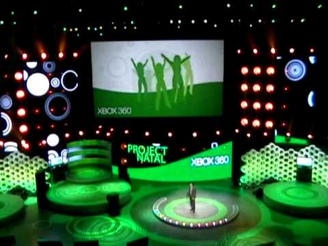 Project Natal Xbox 360 E3 2009 announcement (Part 1 of 3)