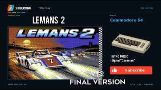 Commodore 64 -=Lemans 2=- v1.2 final version