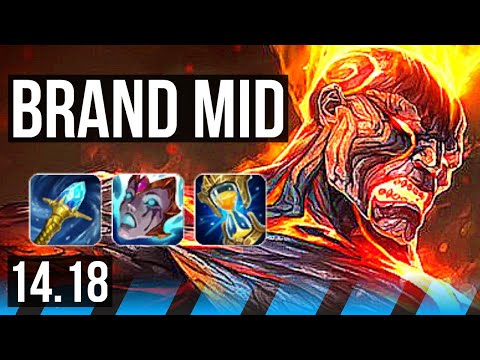 BRAND vs TALON (MID) | 6/1/10, 1000+ games | EUW Challenger | 14.18