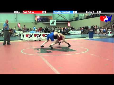 Paul Petrov vs. Timothy Lambert at 2013 ASICS University Nationals - FS