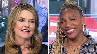 Savannah Guthrie Awkwardly Presses Serena Williams on Tennis Comeback: “I Can’t Discuss This”
