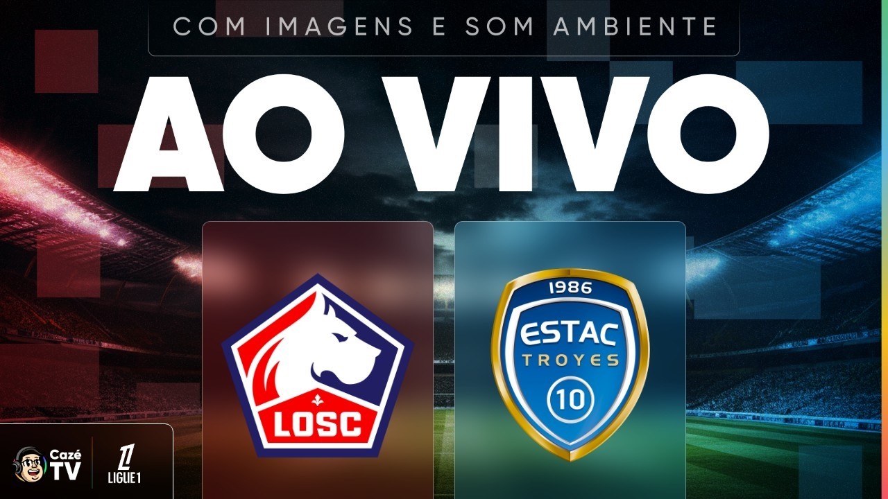 JOGO COMPLETO (SOM AMBIENTE): LILLE X ESTAC TROYES | LIGUE 1 26/27 | 4ª RODADA